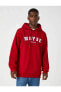 3wam70102mk Kırmızı 401 Erkek Pamuk Jersey Sweatshirt
