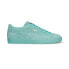 Фото #2 товара Puma Suede Classic XXI 37491571 Mens Green Suede Lifestyle Sneakers Shoes