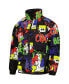 Men's Black Peanuts Joe Cool Raglan Full-Zip Puffer Jacket