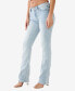 Фото #3 товара Women's Billie Super T No Flap Straight Jeans