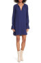 Фото #2 товара Joie 247748 Womens Erlene Long Sleeve Shift Dress Midnight Size Medium