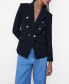 Фото #1 товара Women's Double-Breasted Blazer