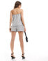 Фото #5 товара Abercrombie & Fitch co-ord low rise micro short in grey