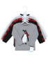 Фото #2 товара Toddler Boys Long Sleeve T-Shirts, Winter Penguin Moose
