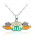 Фото #1 товара Friends tV Show Fashion Central Perk Necklace, 18 + 3"