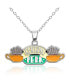 Фото #1 товара TV Show Fashion Central Perk Necklace, 18 + 3"