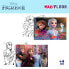 Фото #4 товара K3YRIDERS Disney Frozen Pack 4 Double Face To Coloring 48 Pieces Puzzle