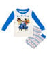 Фото #1 товара Toddler Boys Little Blue Truck Snug Fit 2-Piece Pajama Set