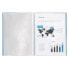 Фото #3 товара LIDERPAPEL Showcase folder 30 polypropylene covers DIN A4 opaque light blue