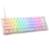 Фото #1 товара Ducky One 3 Aura White Mini Gaming Tastatur, RGB LED - MX-Silent-Red (US)