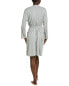 Фото #2 товара Barefoot Dreams Malibu Collection Soft Jersey Short Robe Women's