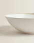 Stoneware salad bowl