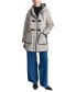 ფოტო #8 პროდუქტის Women's Hooded Toggle Quilted Coat