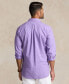 ფოტო #2 პროდუქტის Men's Big & Tall Garment-Dyed Oxford Shirt