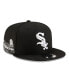 Фото #1 товара x MLB Men's Black Chicago White Sox 9FIFTY Snapback Hat