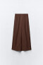 Long textured skirt