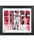 Фото #1 товара Quinnen Williams Alabama Crimson Tide Framed 15" x 17" Player Panel Collage
