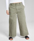 Фото #1 товара Women's Mariner Cropped Fringe-Trim Pants, Created for Macy's