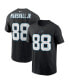 Фото #1 товара Men's Terrace Marshall Jr. Black Carolina Panthers 2021 NFL Draft Pick Player Name and Number T-shirt