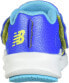 Фото #7 товара New Balance 258644 Infant Hook and Loop Sneaker Shoe Vivid Cobalt Size 2 Medium