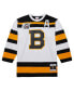 ფოტო #4 პროდუქტის Mitchell Ness Men's Cam Neely White Boston Bruins 1991/92 Alternate Captain Blue Line Player Jersey