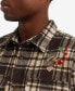 ფოტო #5 პროდუქტის Men's Botanic Embroidered Long Sleeves Overshirt