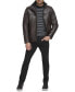 Фото #17 товара Men's Faux Leather Moto Jacket, Created for Macy's
