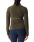 ფოტო #2 პროდუქტის Women's Half-Zip Long-Sleeve Fleece