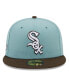 Фото #4 товара Men's Light Blue, Brown Chicago White Sox 2005 World Series Beach Kiss 59FIFTY Fitted Hat