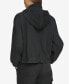 Фото #2 товара Women's Logo-Trim Hooded Zip-Front Jacket