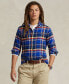 ფოტო #1 პროდუქტის Men's Cotton Classic-Fit Plaid Twill Workshirt