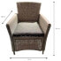 CHILLVERT Turin Steel And Synthetic Rattan Armchair 65x68.5x93.5 cm