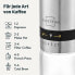 Фото #23 товара Silberthal Manual Coffee Grinder, Adjustable Grinding Level, Stainless Steel and Glass Hand Grinder