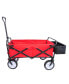 Фото #7 товара Folding Station Wagon Garden Shopping Atv With Back Frame And Retractable Handle