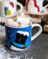 Фото #9 товара Snowman and Santa Stackable Mugs, Set of 4