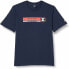 Men’s Short Sleeve T-Shirt Champion Crewneck Blue