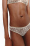 EMBROIDERED TULLE BRIEFS