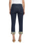 ფოტო #2 პროდუქტის Women's Carter Mid Rise Slim Leg Jeans