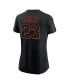 ფოტო #4 პროდუქტის Women's Kris Bryant Black San Francisco Giants Name Number T-Shirt