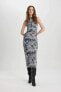 Фото #2 товара Платье женское Defacto Kadın Gri - C5076AX/GR67