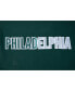 Women's Midnight Green Philadelphia Eagles Ombre Wordmark Classic Cropped Tank Top