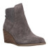 Фото #4 товара TOMS Sadie Round Toe Chelsea Booties Womens Grey Casual Boots 10016846T