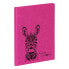 Фото #1 товара Pagna Save me Zebra - Image - Fuchsia - A5 - 128 sheets - Dot grid paper - Hardcover