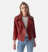 Women's Jacket Half Sleeve, Burgundy