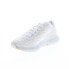 Reebok Zig Kinetica EH2814 Womens White Canvas Lifestyle Sneakers Shoes 7
