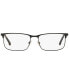 ფოტო #3 პროდუქტის BB1046 Men's Rectangle Eyeglasses