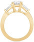 ფოტო #4 პროდუქტის Certified Lab Grown Diamond Engagement Ring (2-1/2 ct. t.w.) in 14k Gold