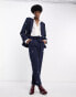 Sister Jane tie waist embellished blazer co-ord in navy