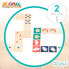 Фото #2 товара WOOMAX Mr Wonderful Wooden Dominoes 28 Pieces