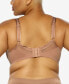 ფოტო #2 პროდუქტის Plus Size Amaranth Lightweight Lightly Lined Underwire Bra